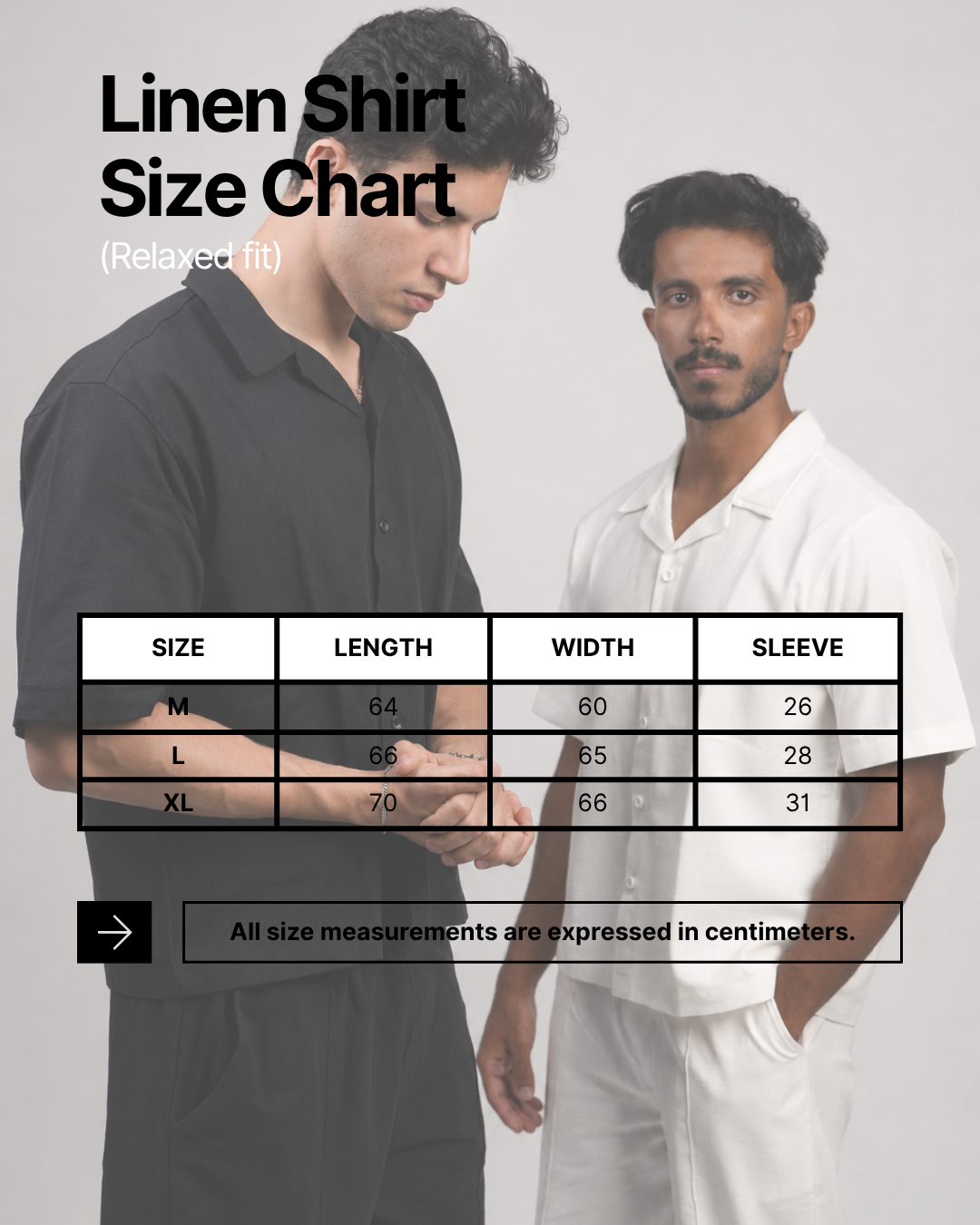 Premium Linen Shirt – Off White