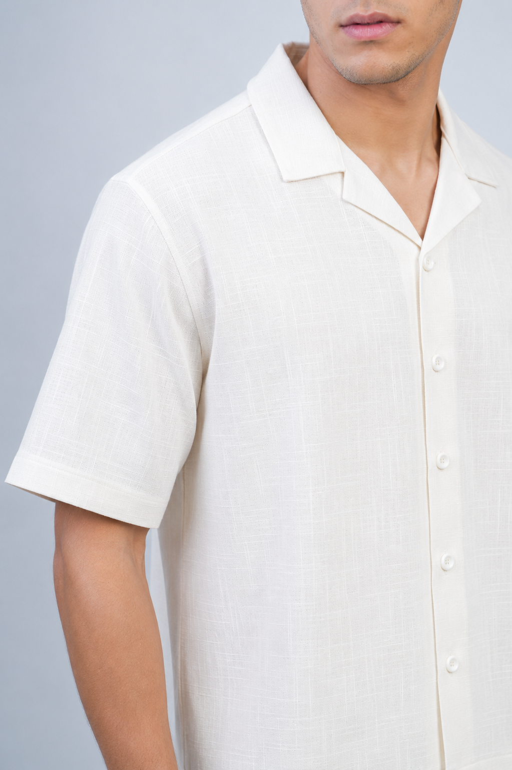Premium Linen Set - Off White