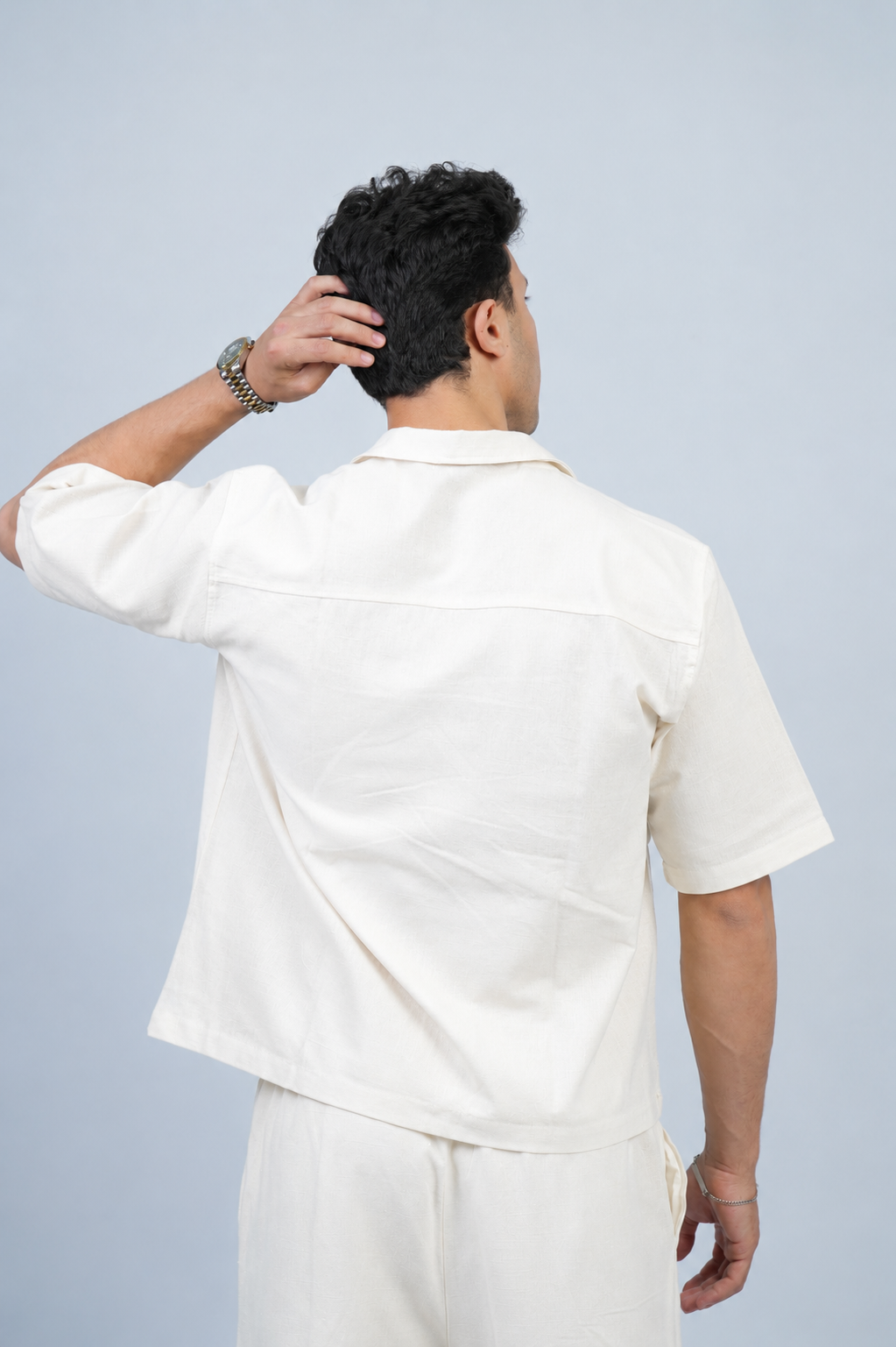 Premium Linen Set - Off White