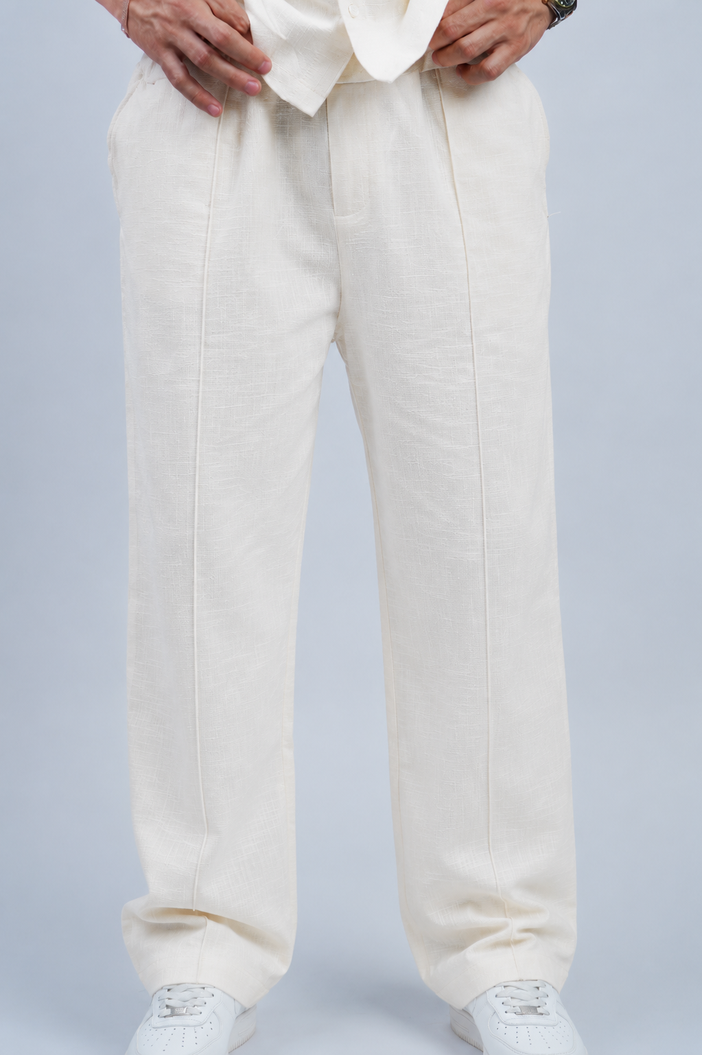 Premium Linen Set - Off White